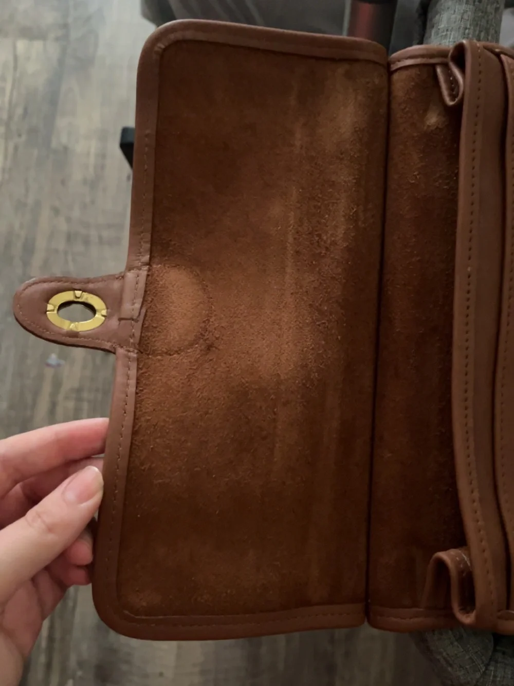 Vintage Coach Willis Bag #9927 (2003) — British Tan